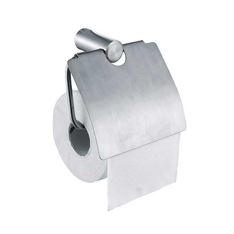 Waterproof Toilet Roll Holder with Cover In Public Washroom & Bathroom