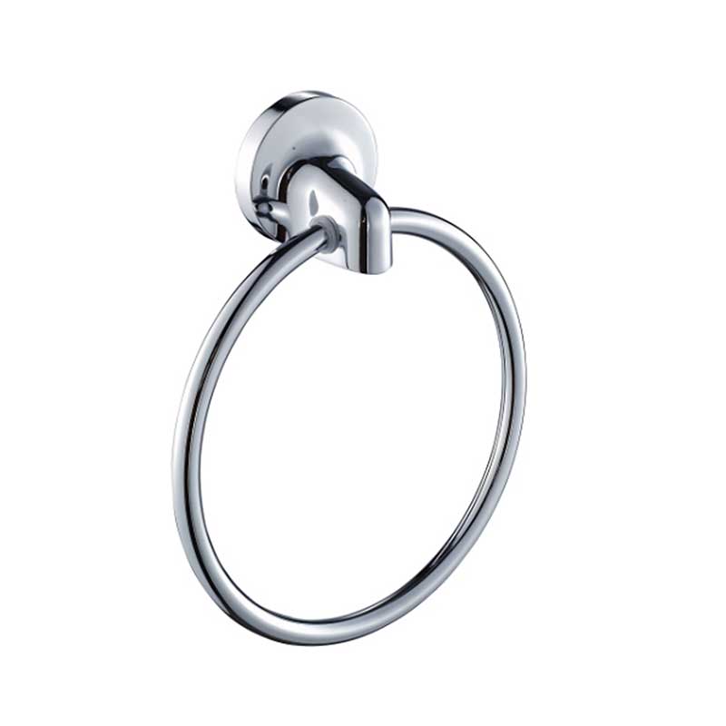 Bathroom Set Towel Ring with Bright Finish