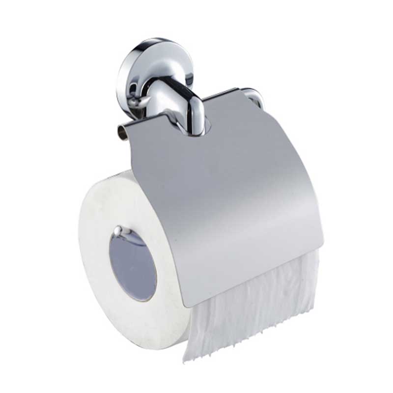 Toilet Roll Holder with Cover for Bathroom