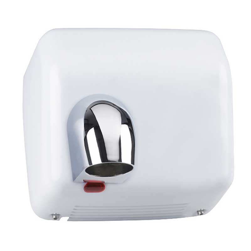 Hiflow Sensor Wall Mount Hand Dryer White