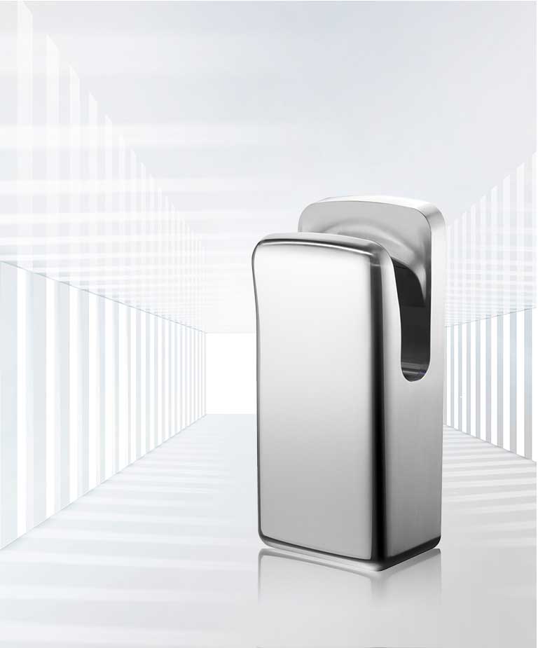 AISI 304 STAINLESS STEEL DUALFLOW HAND DRYER