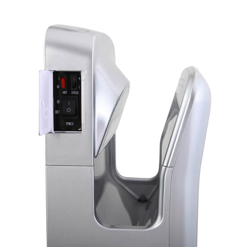 High Speed Grey Jet Air Hand Dryer In Public Washroom & Bathroom For Sale