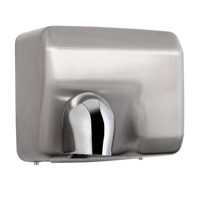 Hiflow Sensor Plus Bathroom Silver Satin Hand Dryer