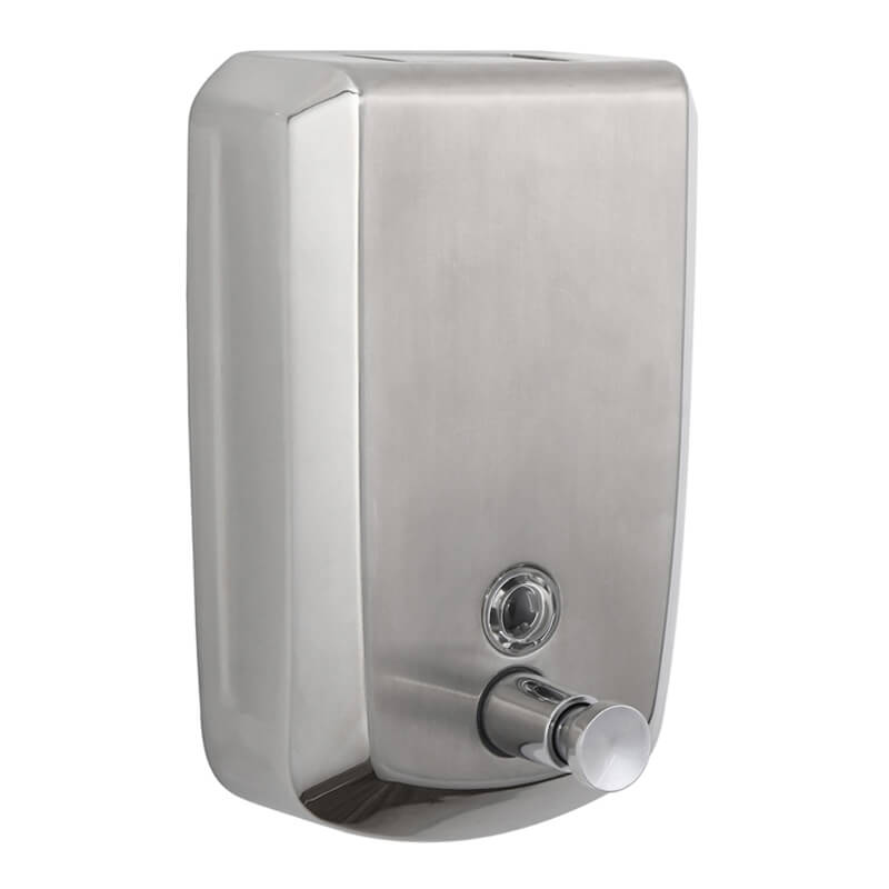 Wall Mounted Push-Button Liquid Soap Dispenser 1.5L