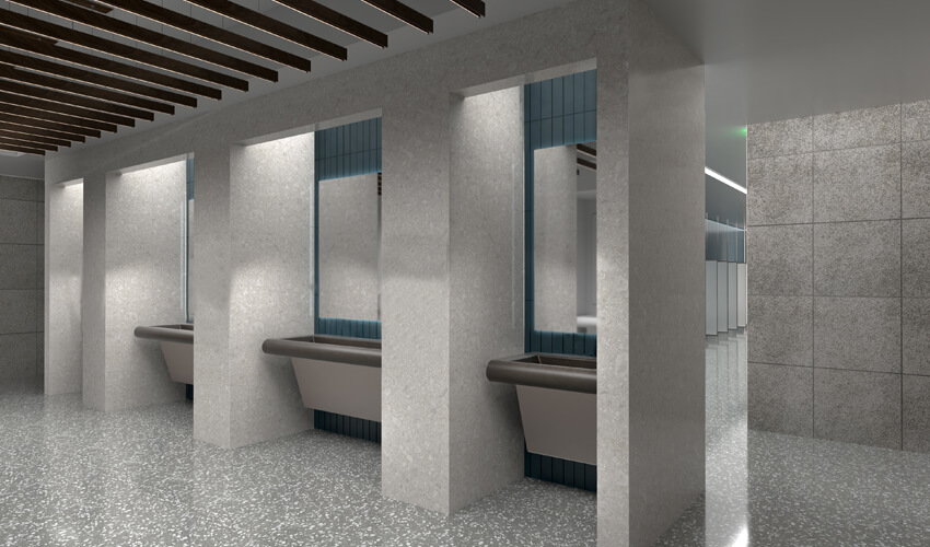 Hotec Washroom Equipment Used In Airport