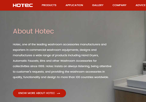 HOTEC New Website Launch Announcement