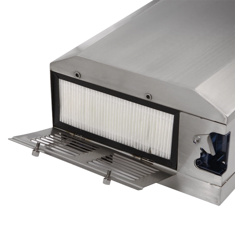 eco high efficiency ion stainless steel jet hand dryer made by hotec