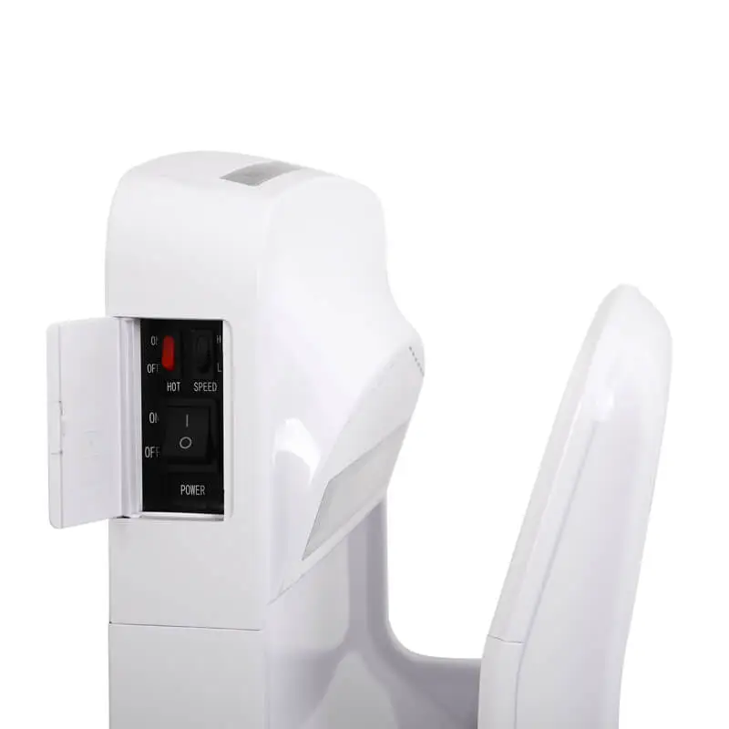 high speed white jet air hand dryer from hotec