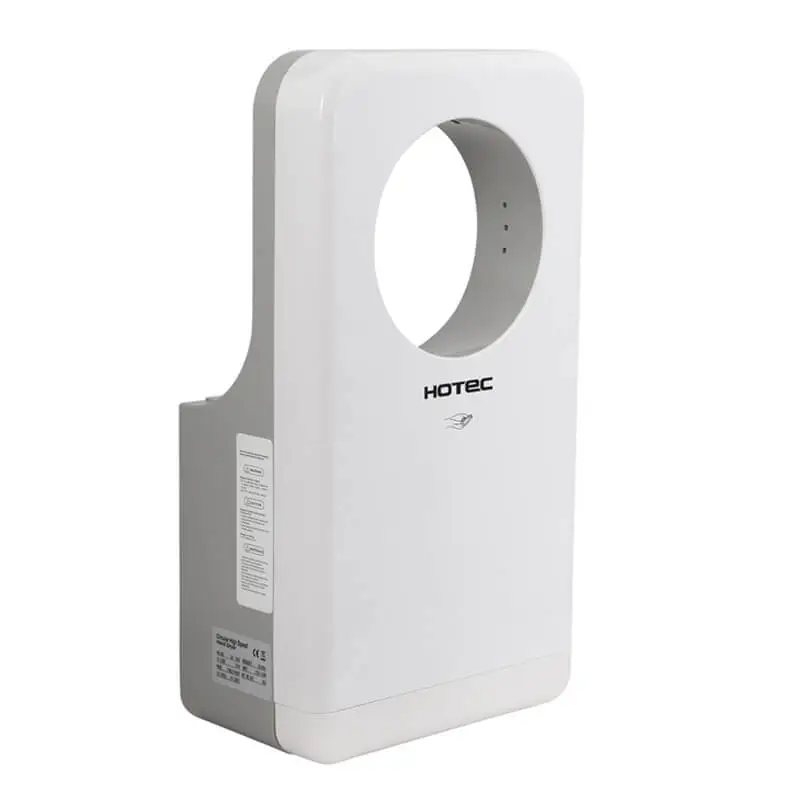 White Dual Jet High Speed Round-shaped Hand Dryer