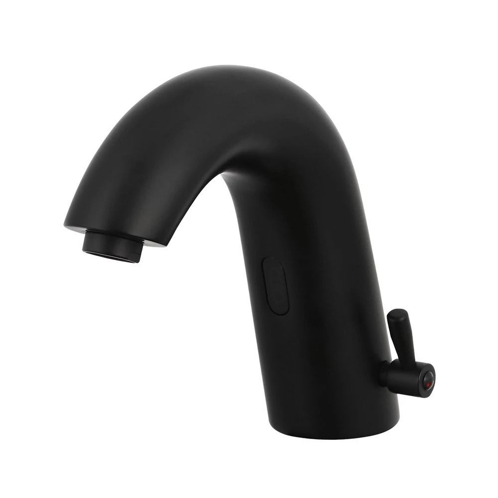 Matte Black Sensor Sink Tap Mixer