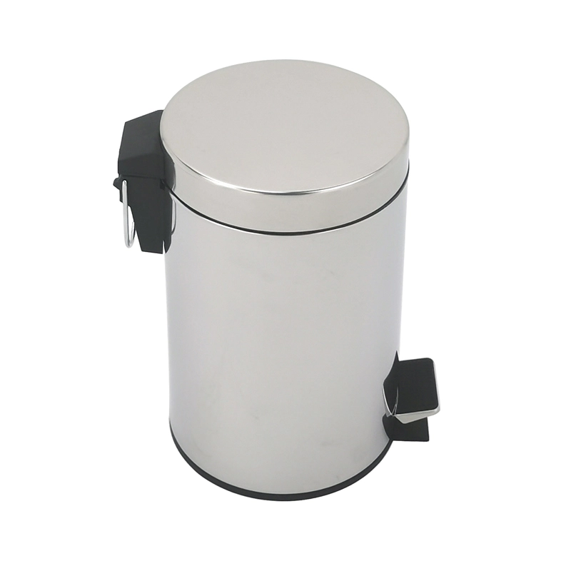 Stainless Steel Pedal Operated Circular Bin