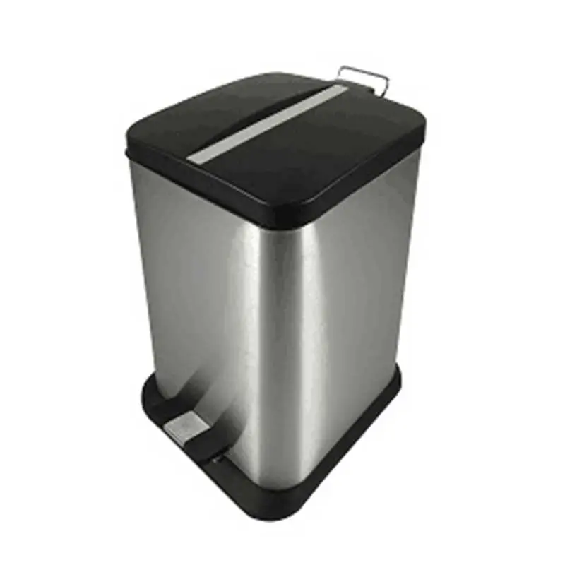 Pedal-Operated Square Bin