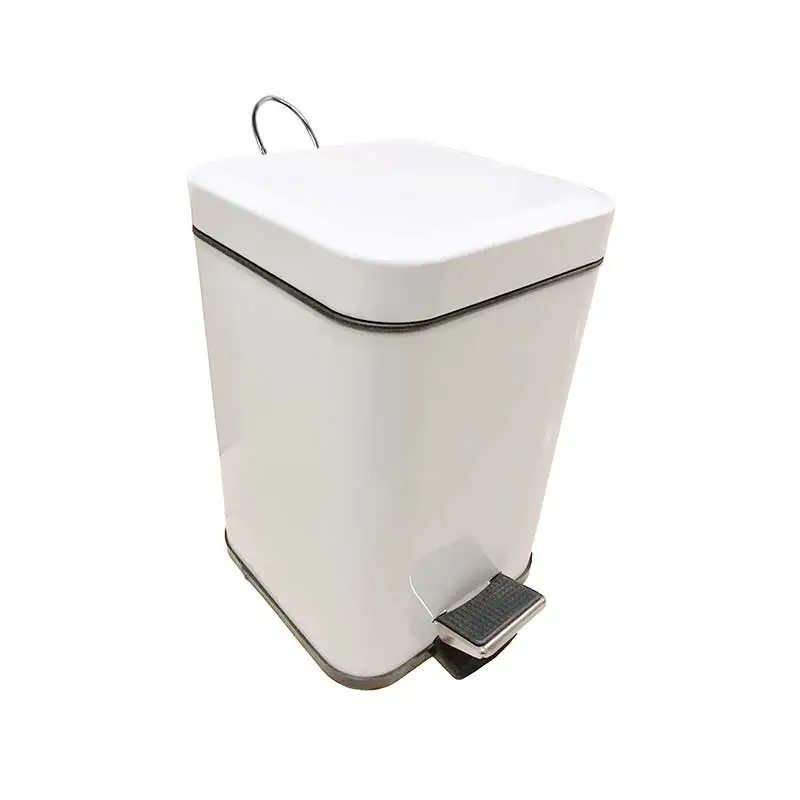 Stainless Steel Square Garbage Bin