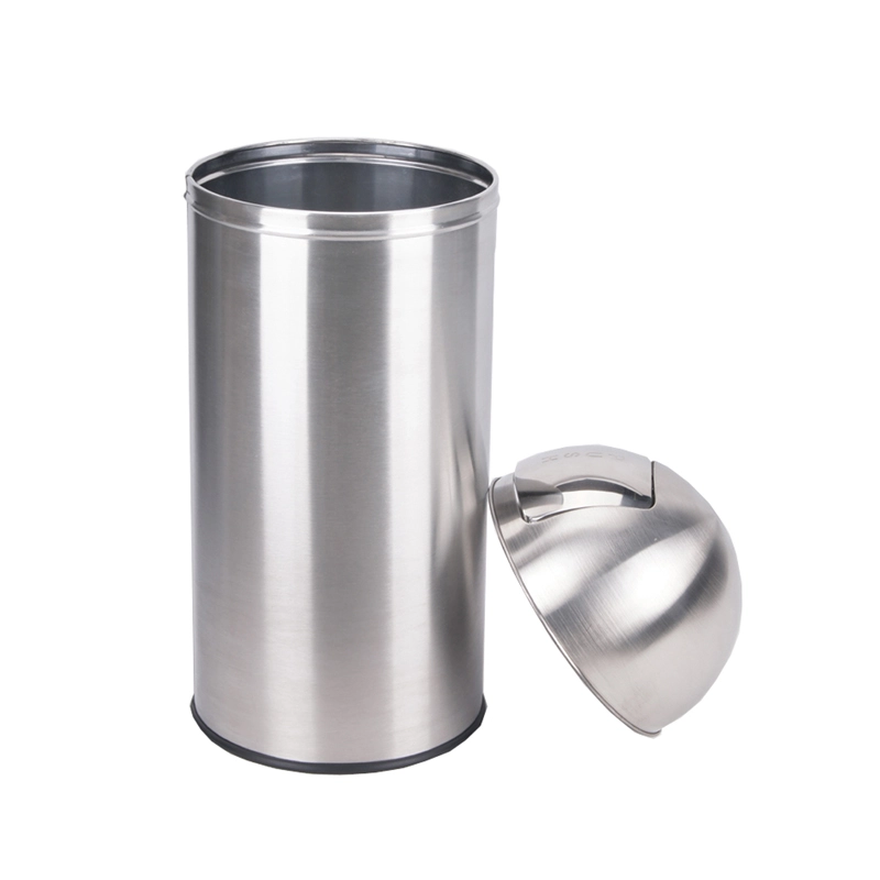 trash can indoor outdoor stainless steel garbage can hotec