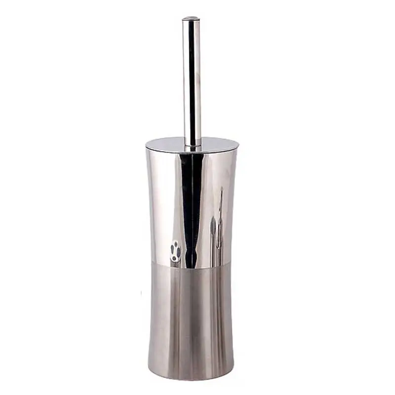 Stainless Steel Bright brushed Toilet Brush Holder