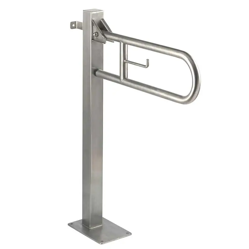 Vertical Swing Grab Bar on Fixed Column