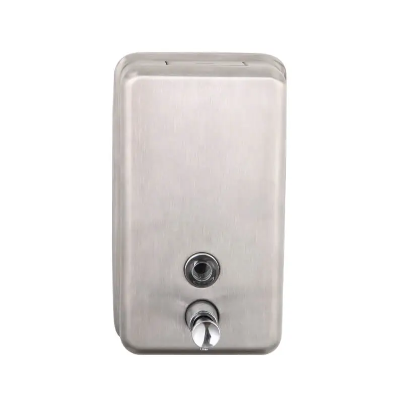 vertical square liquid soap dispenser 11l hotec