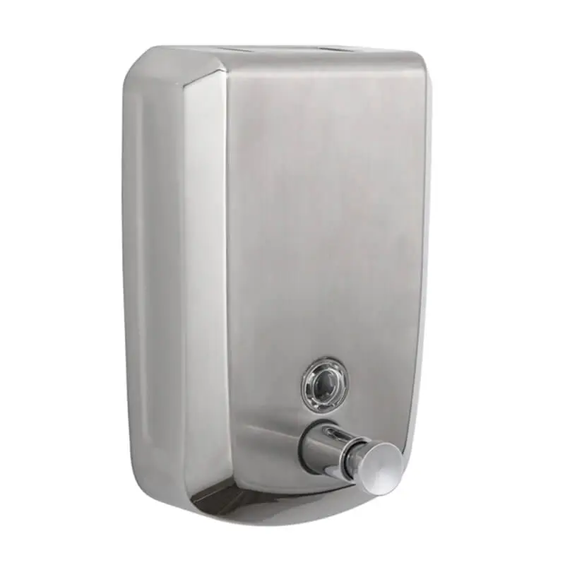 wall mounted push button liquid soap dispenser 1l