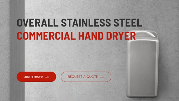 New Dual Jet Hand Dryer