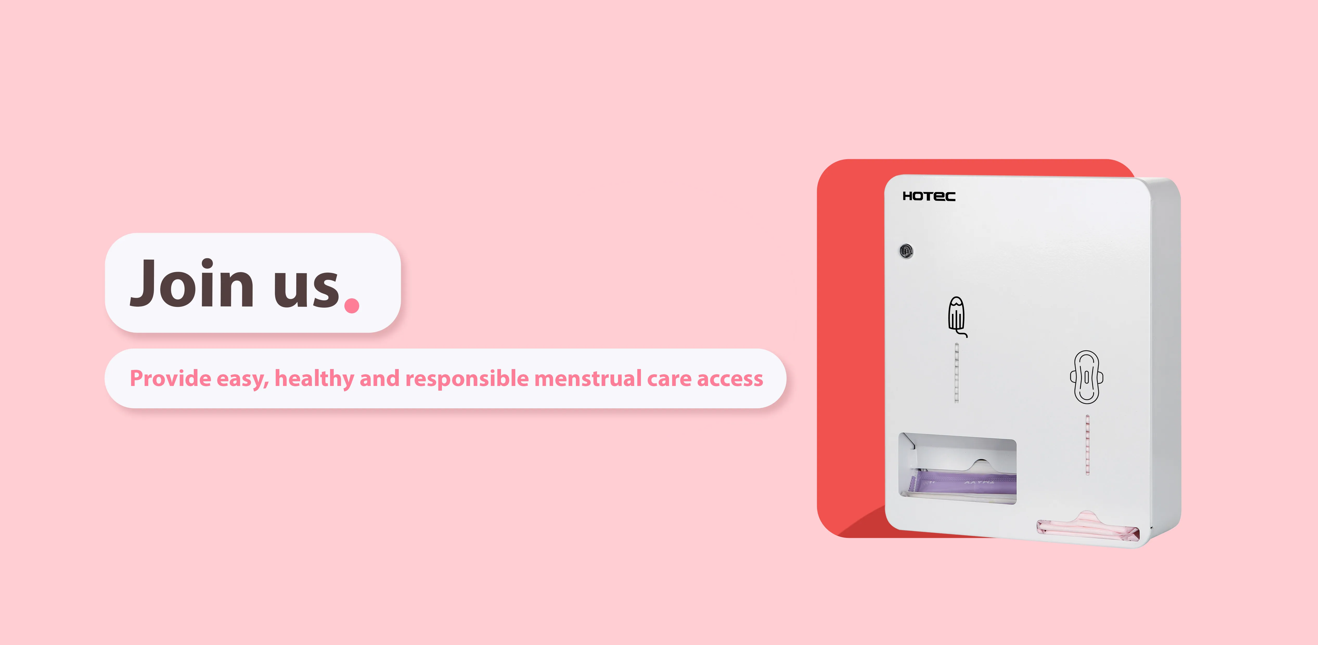 Tampons & Pads Dispenser