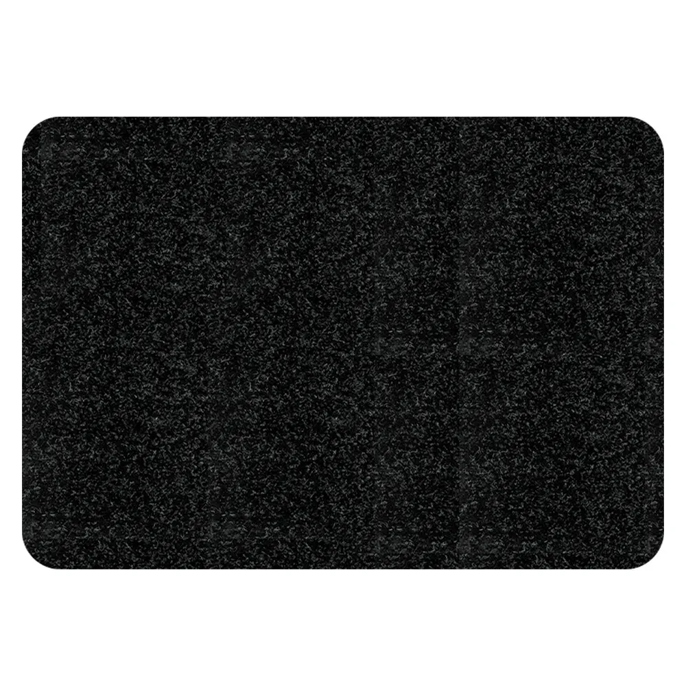 Multi-Use Urinal Mats Black Non-Slip PVC Backing