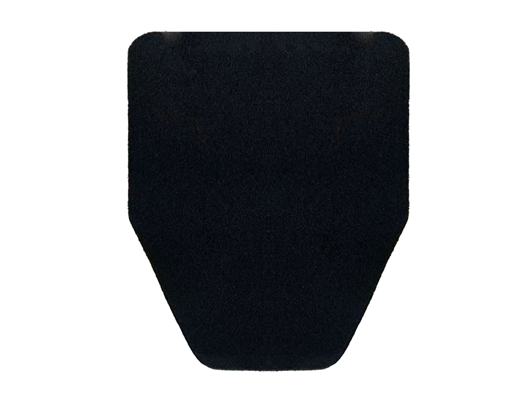 Urinal Mats Black Non-Slip PVC Backing