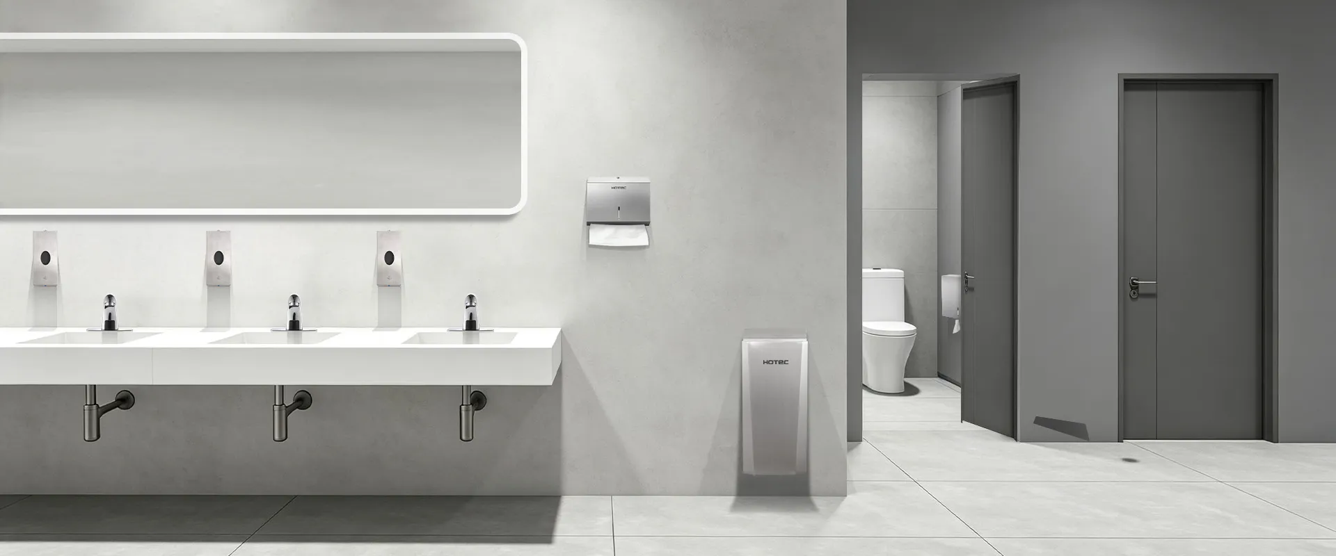 Hotec Washroom Equipment Used In Office
